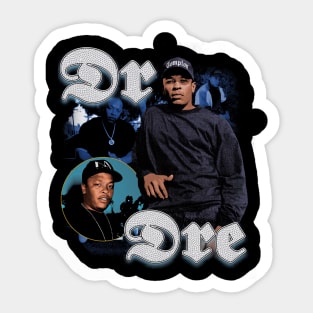 Dr. Dre Vintage Bootleg Sticker